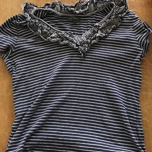 Blue striped Lauren shirt from Ralph Lauren